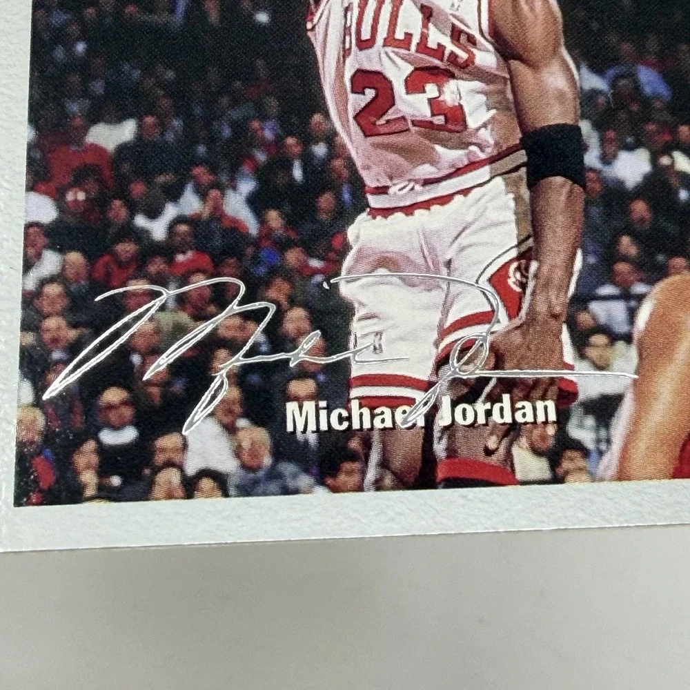 Michael Jordan Chicago Bulls 1994 UD Collectors Choice RARE Silver Signature 240